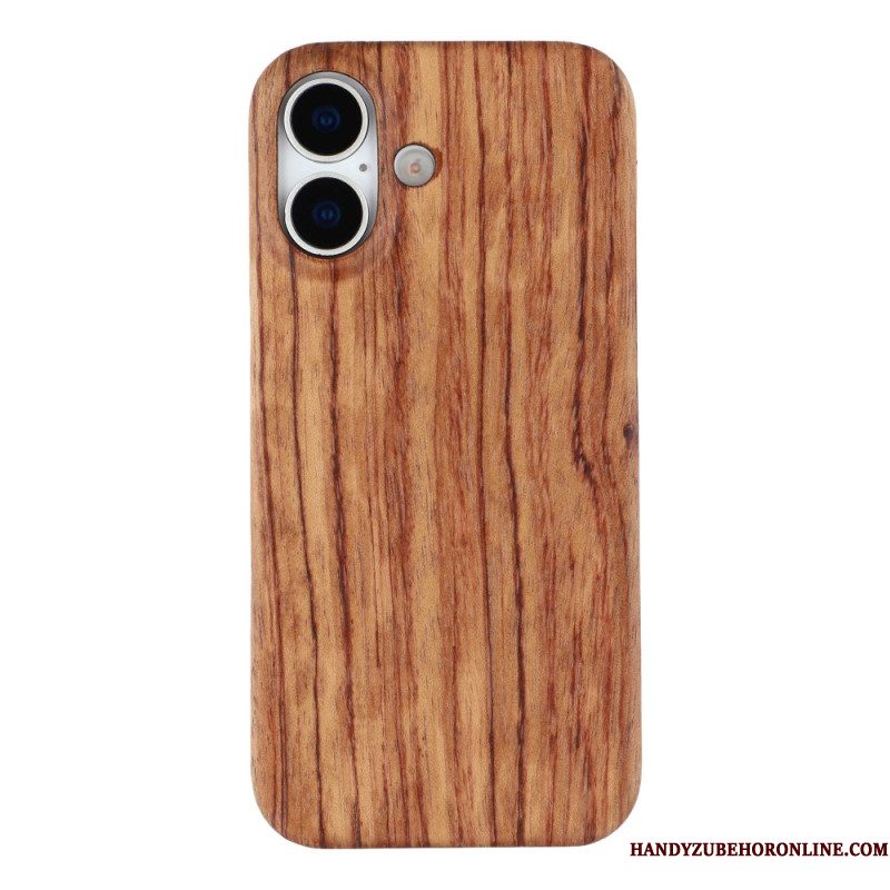 Hoesje iPhone 17 Natuurlijk Hout Bescherming Hoesje