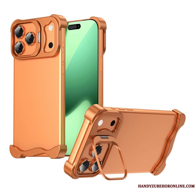 Hoesje iPhone 17 Pro Bumper Met Standaard En Lensbeschermer Bescherming Hoesje