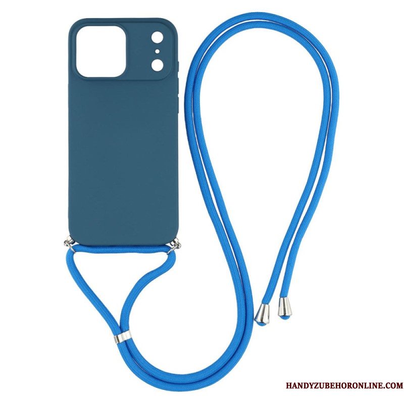 Hoesje iPhone 17 Pro Klassiek Koord