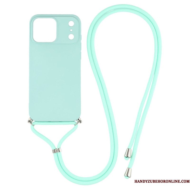 Hoesje iPhone 17 Pro Klassiek Koord