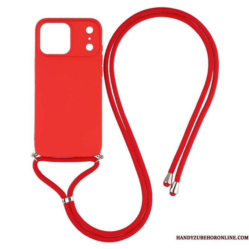 Hoesje iPhone 17 Pro Klassiek Koord