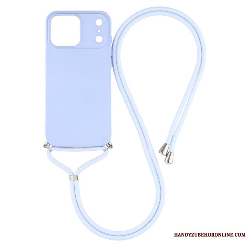 Hoesje iPhone 17 Pro Klassiek Koord