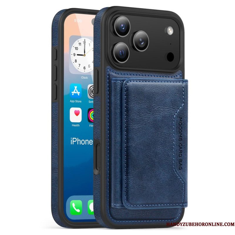 Hoesje iPhone 17 Pro Magsafe Premium Met Afneembare Kaart Houder Bescherming Hoesje