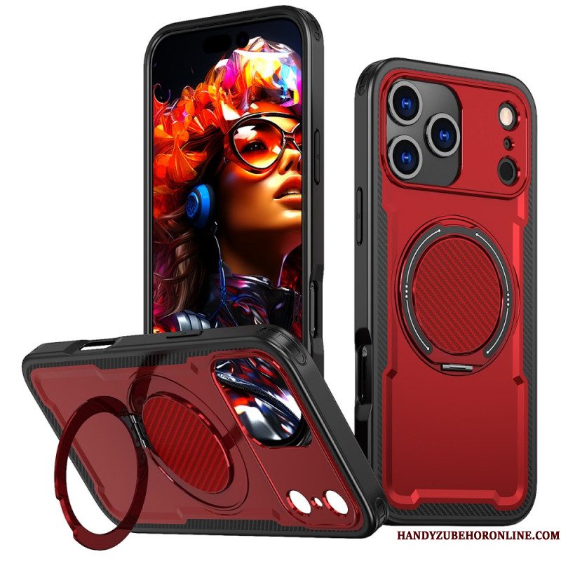 Hoesje iPhone 17 Pro Magsafe Rugged-compatibel Met Ringhouder