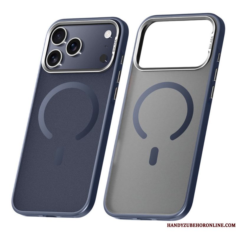 Hoesje iPhone 17 Pro Magsafe-compatibel Semi-transparant