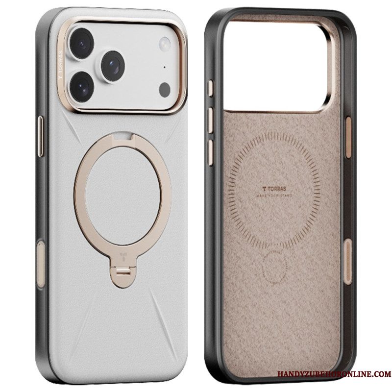 Hoesje iPhone 17 Pro Magsafe-compatibele Ostand Q Pro-serie Torras