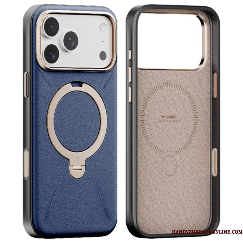 Hoesje iPhone 17 Pro Magsafe-compatibele Ostand Q Pro-serie Torras