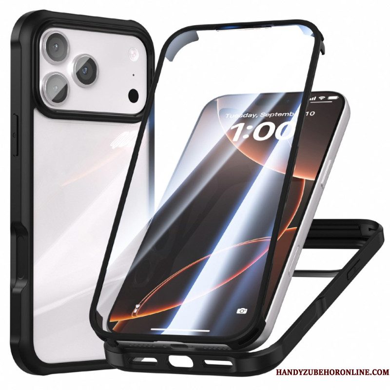 Hoesje iPhone 17 Pro Max Dubbelzijdig Transparant Hoesje Bescherming Hoesje