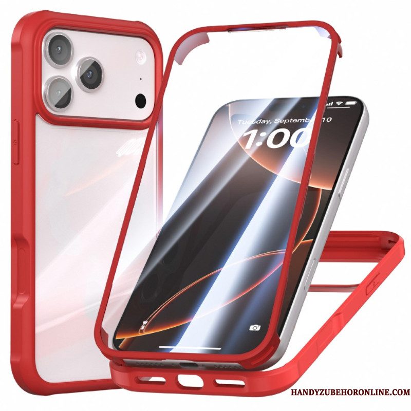Hoesje iPhone 17 Pro Max Dubbelzijdig Transparant Hoesje Bescherming Hoesje