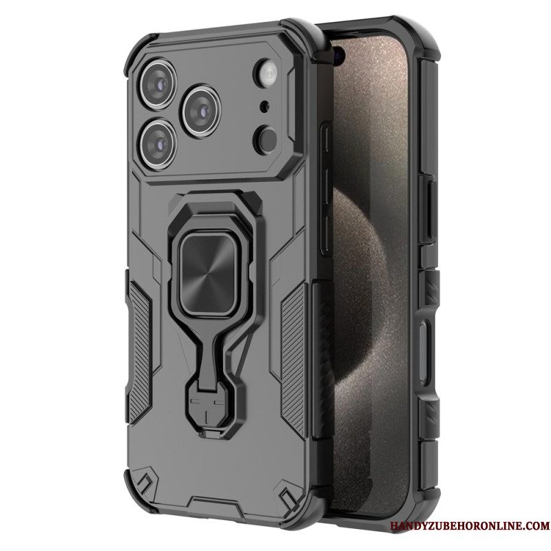 Hoesje iPhone 17 Pro Max Duurzame Ring Bescherming Hoesje
