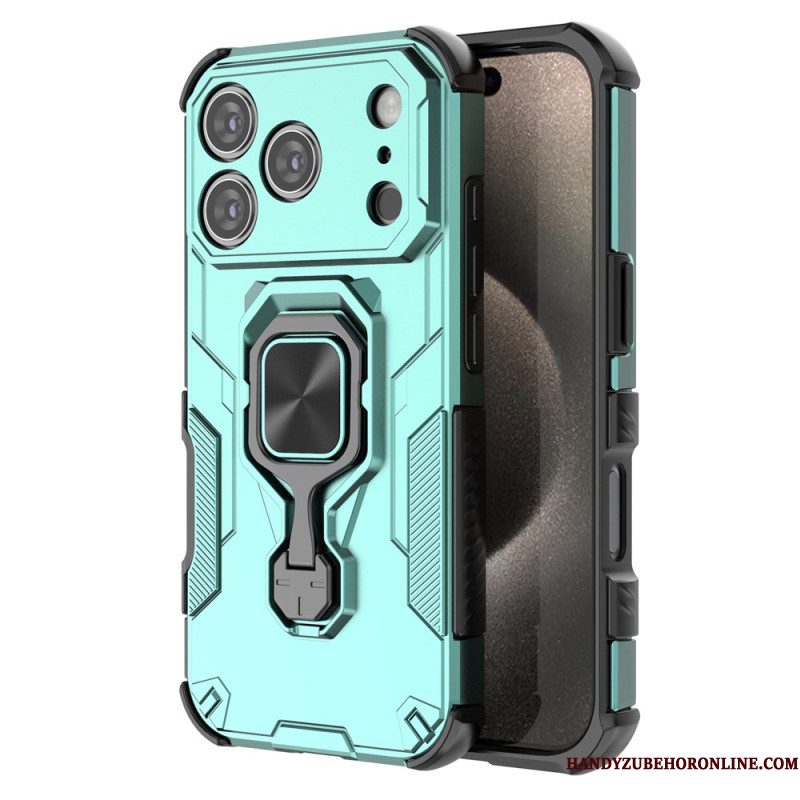 Hoesje iPhone 17 Pro Max Duurzame Ring Bescherming Hoesje
