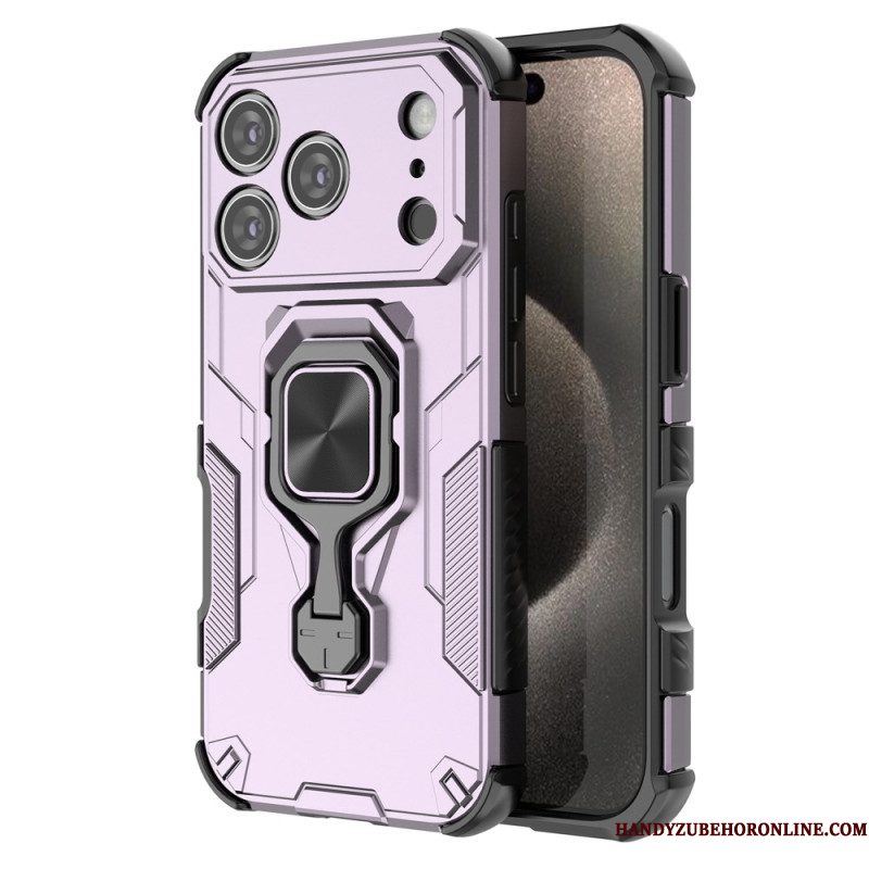 Hoesje iPhone 17 Pro Max Duurzame Ring Bescherming Hoesje