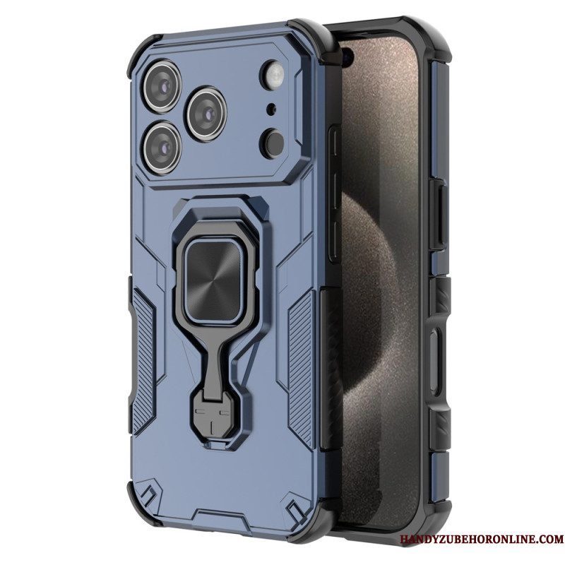 Hoesje iPhone 17 Pro Max Duurzame Ring Bescherming Hoesje