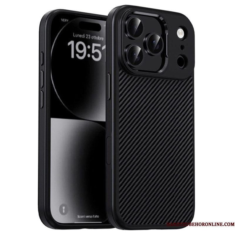 Hoesje iPhone 17 Pro Max Ipaky Koolstofvezel