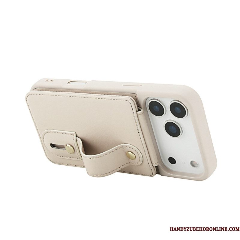 Hoesje iPhone 17 Pro Max Kaarthouder En Schouderband