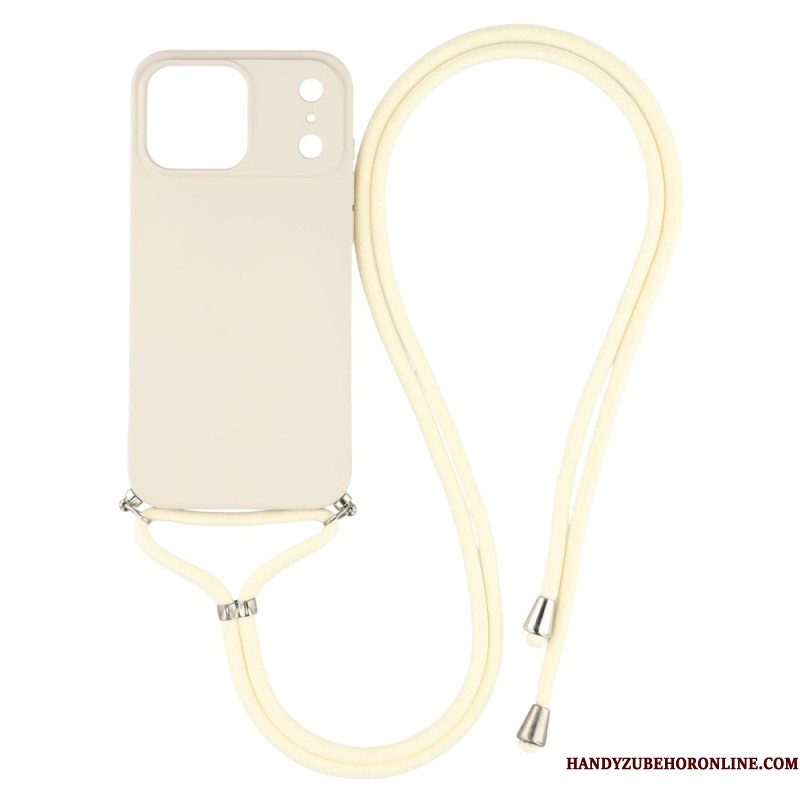Hoesje iPhone 17 Pro Max Klassiek Koord