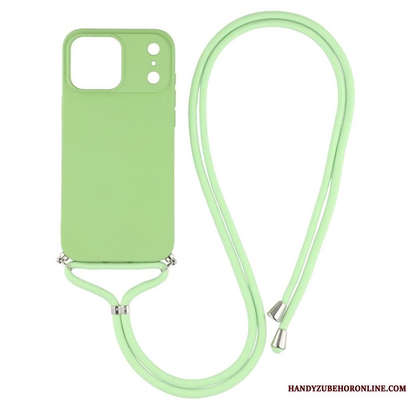 Hoesje iPhone 17 Pro Max Klassiek Koord