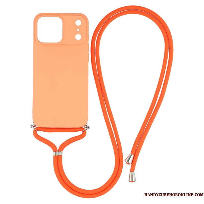 Hoesje iPhone 17 Pro Max Klassiek Koord