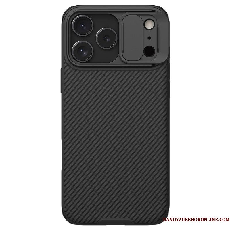 Hoesje iPhone 17 Pro Max Nillkin Camshield Pro-serie Bescherming Hoesje