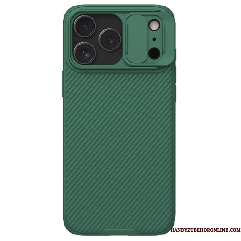 Hoesje iPhone 17 Pro Max Nillkin Camshield Pro-serie Bescherming Hoesje