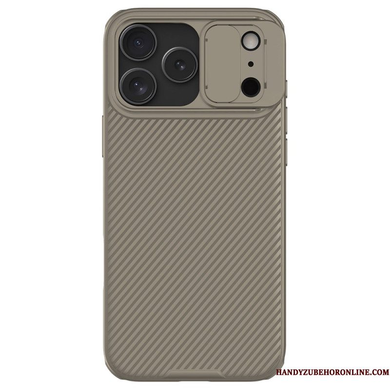 Hoesje iPhone 17 Pro Max Nillkin Camshield Pro-serie Bescherming Hoesje