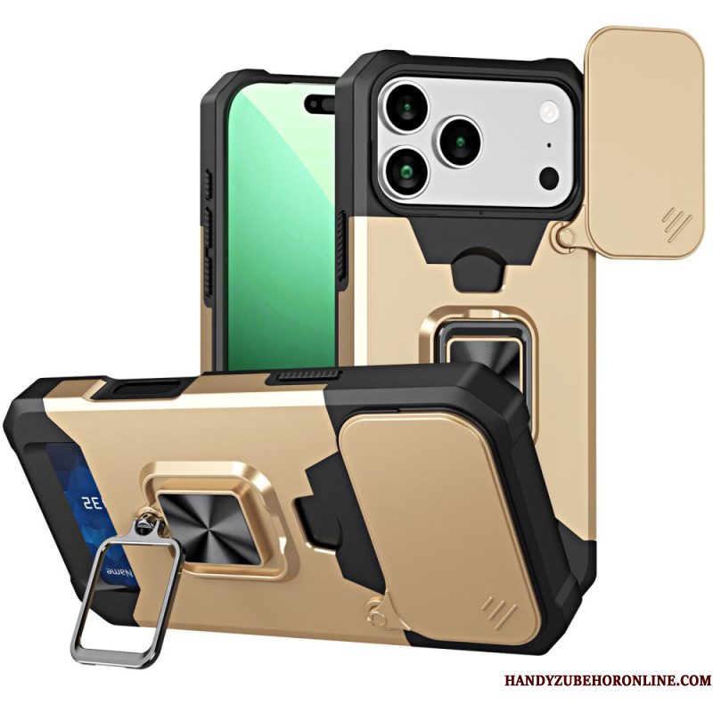 Hoesje iPhone 17 Pro Max Robuuste Standaard En Schuifdeksel