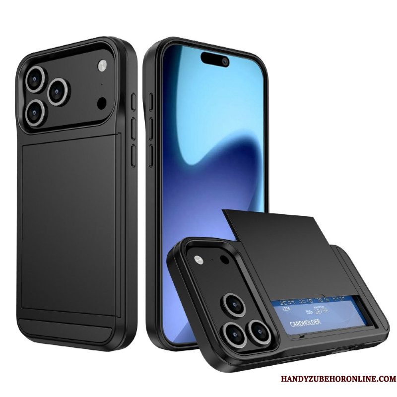 Hoesje iPhone 17 Pro Max Schuifbare Kaarthouder