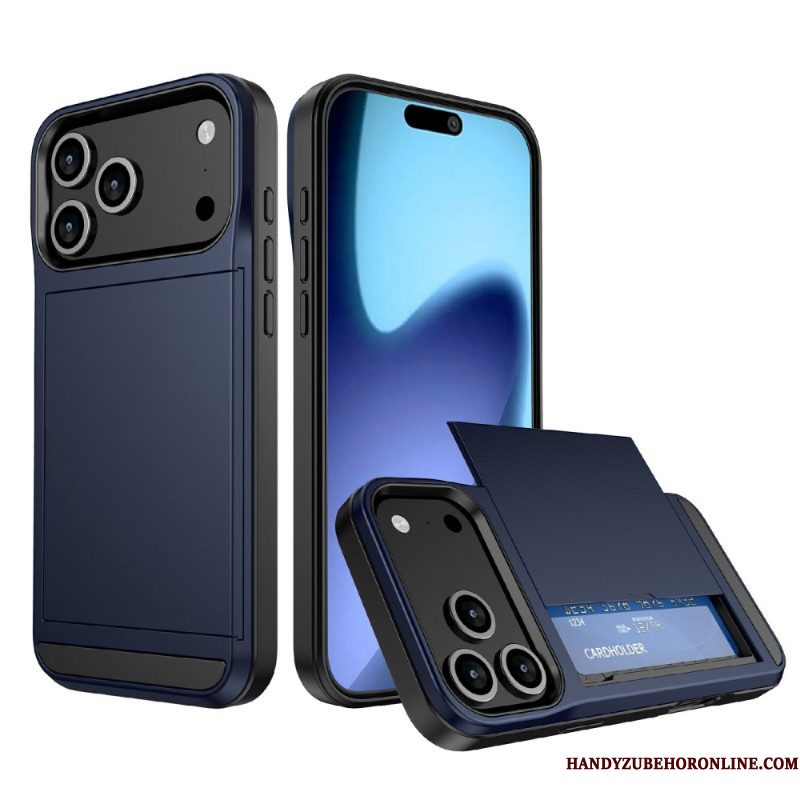 Hoesje iPhone 17 Pro Max Schuifbare Kaarthouder