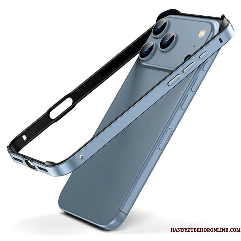 Hoesje iPhone 17 Pro Metalen Bumper Bescherming Hoesje