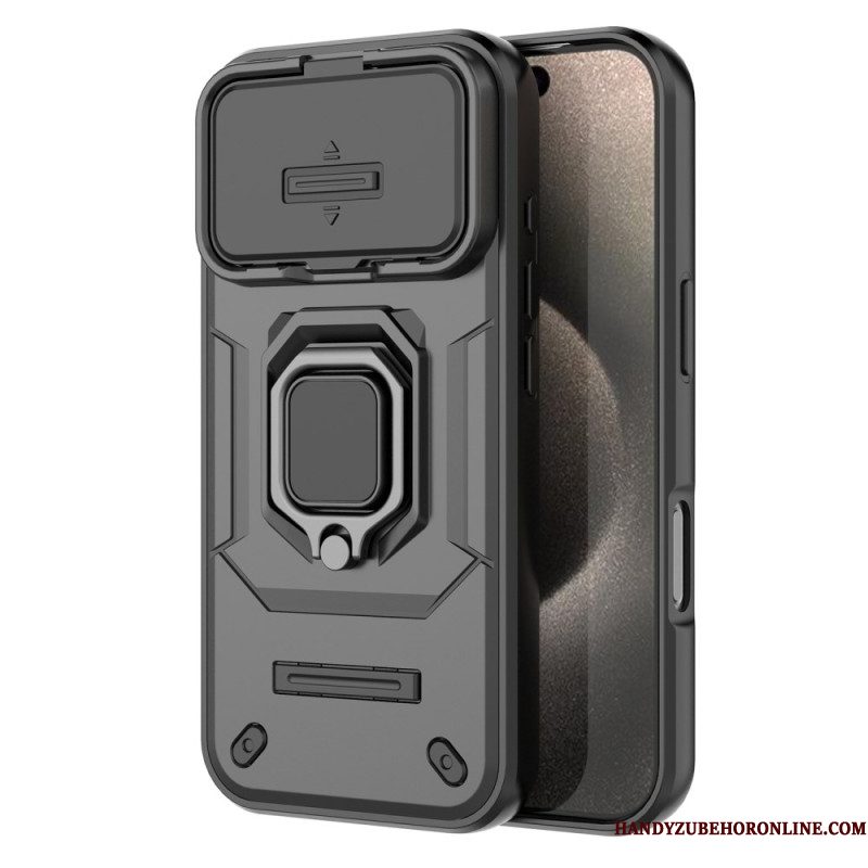 Hoesje iPhone 17 Pro Ringcase Met Lensbeschermer