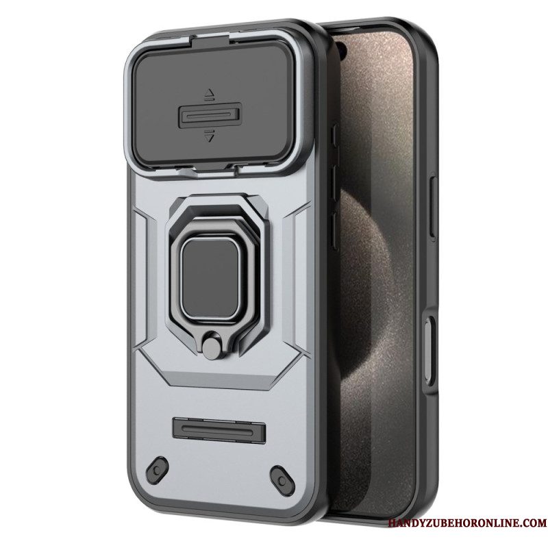 Hoesje iPhone 17 Pro Ringcase Met Lensbeschermer