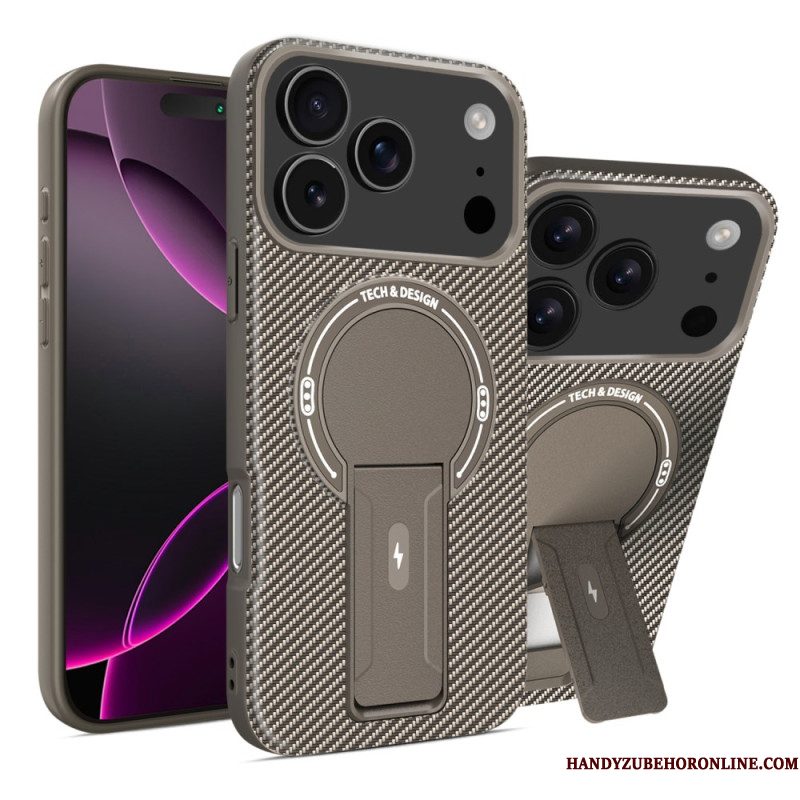 Hoesje iPhone 17 Pro Robuust Met Standaard Bescherming Hoesje