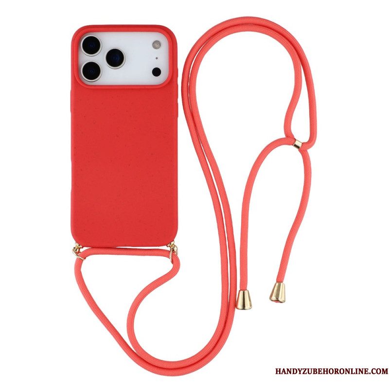 Hoesje iPhone 17 Pro Siliconenkoord