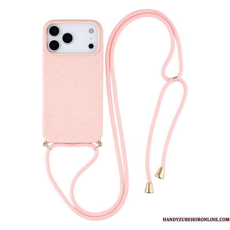 Hoesje iPhone 17 Pro Siliconenkoord