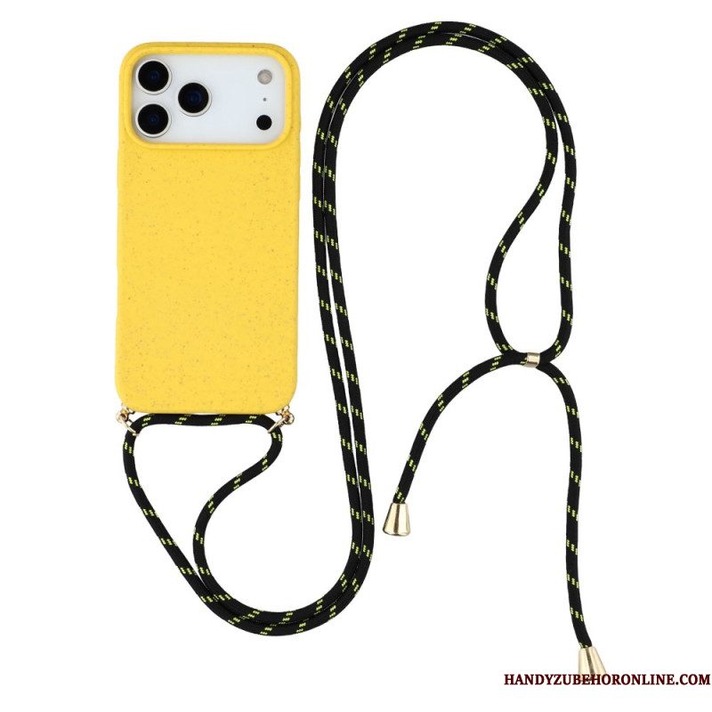 Hoesje iPhone 17 Pro Siliconenkoord