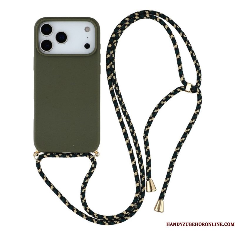 Hoesje iPhone 17 Pro Siliconenkoord