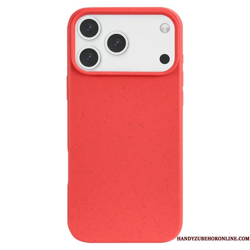 Hoesje iPhone 17 Pro Tarwestrovezels