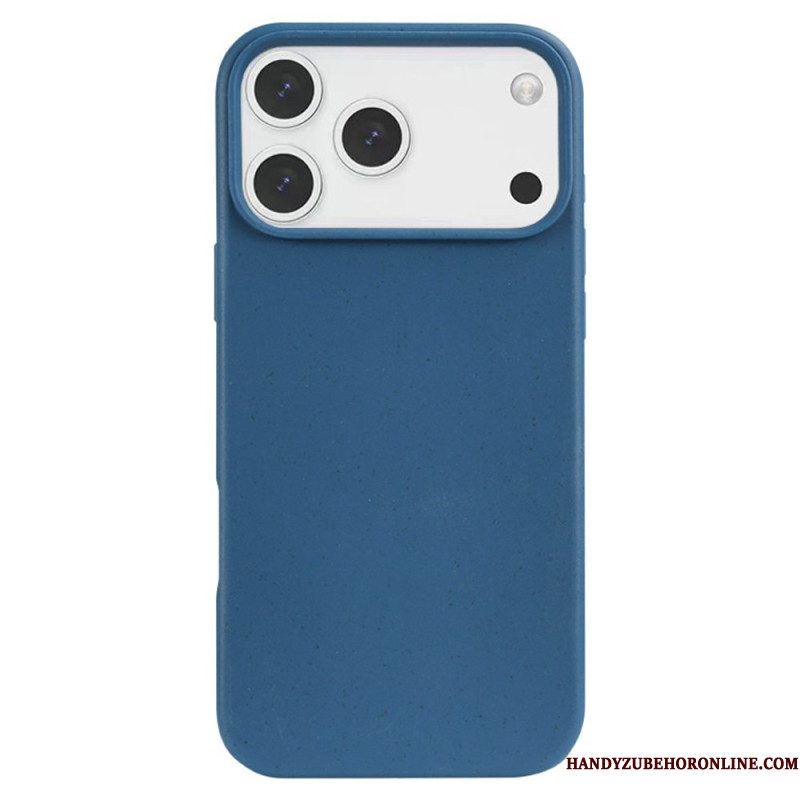 Hoesje iPhone 17 Pro Tarwestrovezels