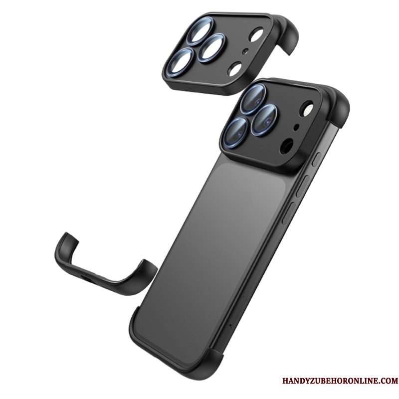 Hoesje iPhone 17 Pro Zonder Frame Met Hoekbescherming En Geïntegreerde Lens
