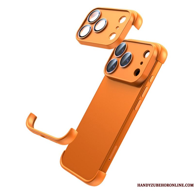 Hoesje iPhone 17 Pro Zonder Frame Met Hoekbescherming En Geïntegreerde Lens