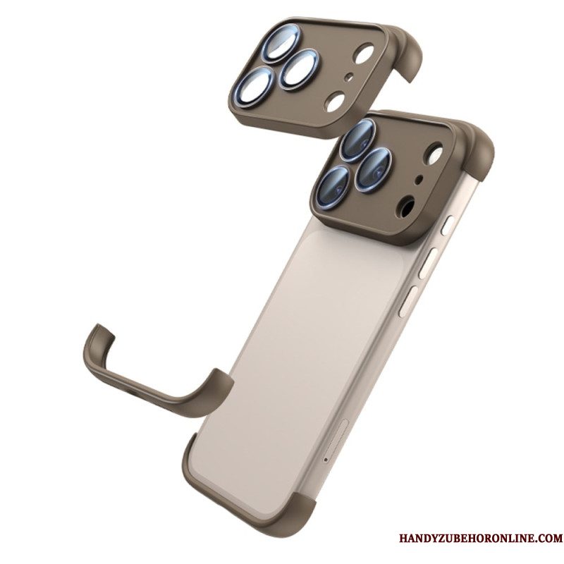 Hoesje iPhone 17 Pro Zonder Frame Met Hoekbescherming En Geïntegreerde Lens