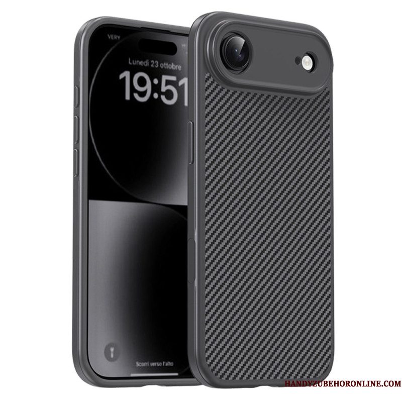 Hoesje iPhone Air Ipaky Koolstofvezel Bescherming Hoesje