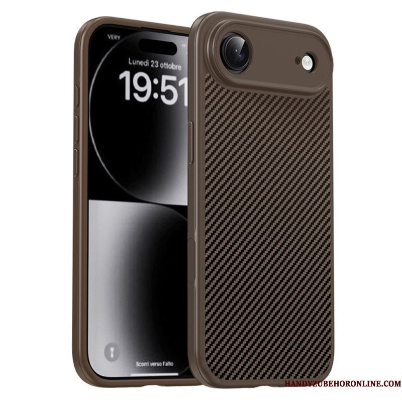 Hoesje iPhone Air Ipaky Koolstofvezel Bescherming Hoesje