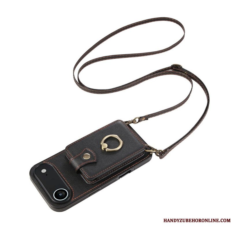 Hoesje iPhone Air Kaarthouder En Polsband
