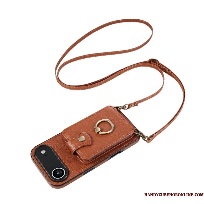Hoesje iPhone Air Kaarthouder En Polsband
