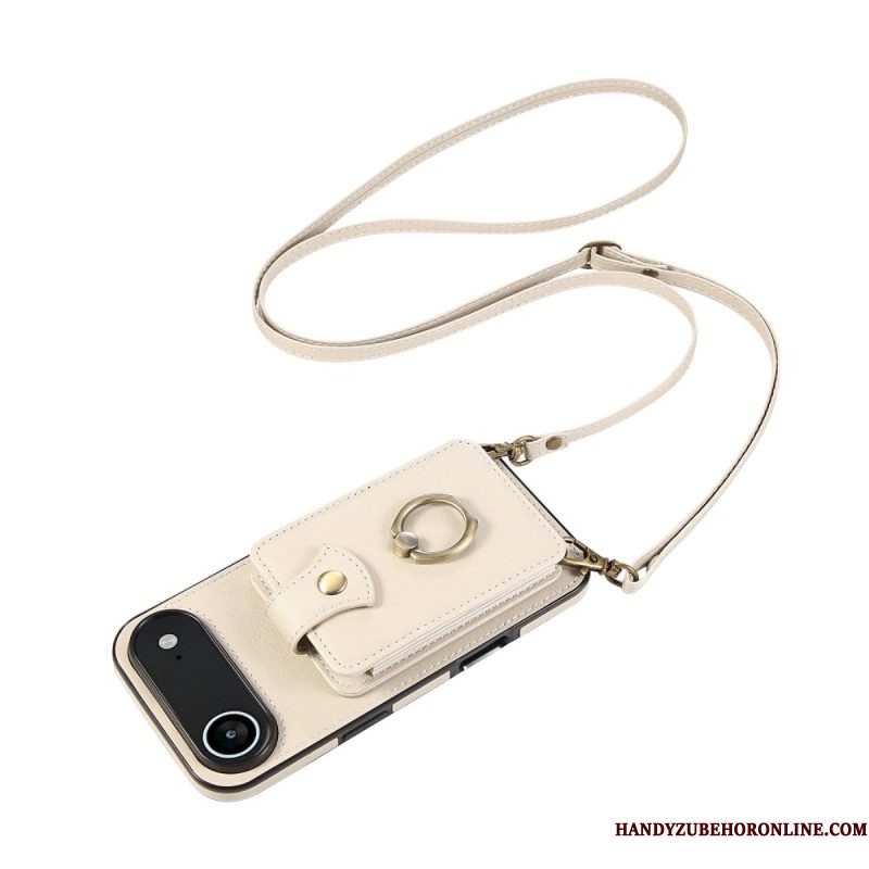 Hoesje iPhone Air Kaarthouder En Polsband