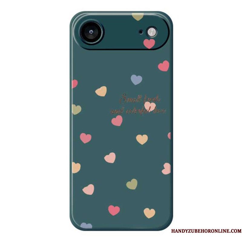 Hoesje iPhone Air Kleurrijke Harten