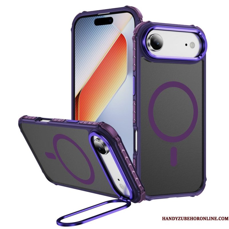 Hoesje iPhone Air Tweekleurige Magsafe-houder En Compatibiliteit Bescherming Hoesje