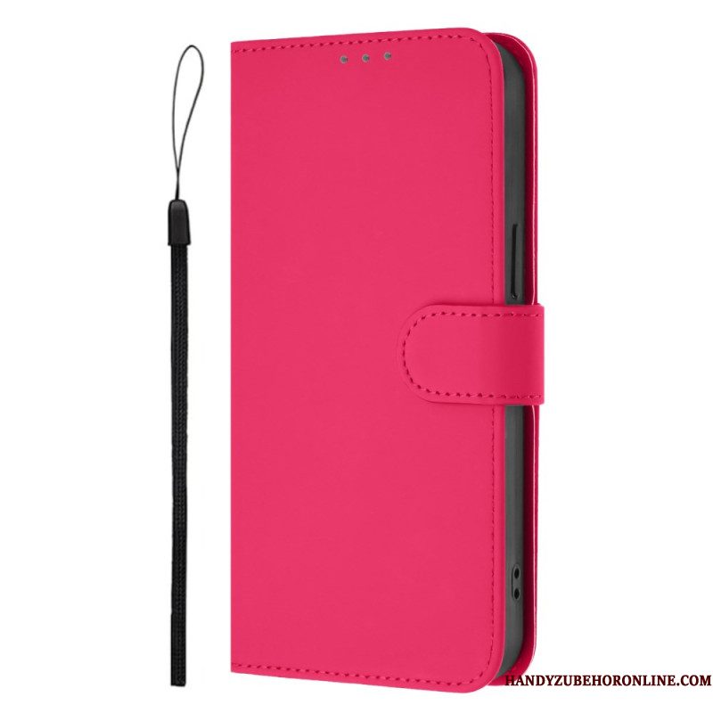 Leren Hoesje Huawei Nova 13 Pro Effen Bescherming Hoesje