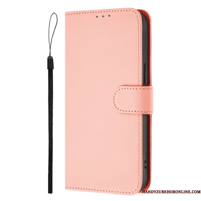 Leren Hoesje Huawei Nova 13 Pro Effen Bescherming Hoesje